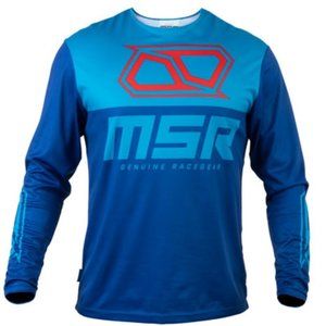 Men's MSR Axxis Jersey 2021.5 in Blue, Size 2XL